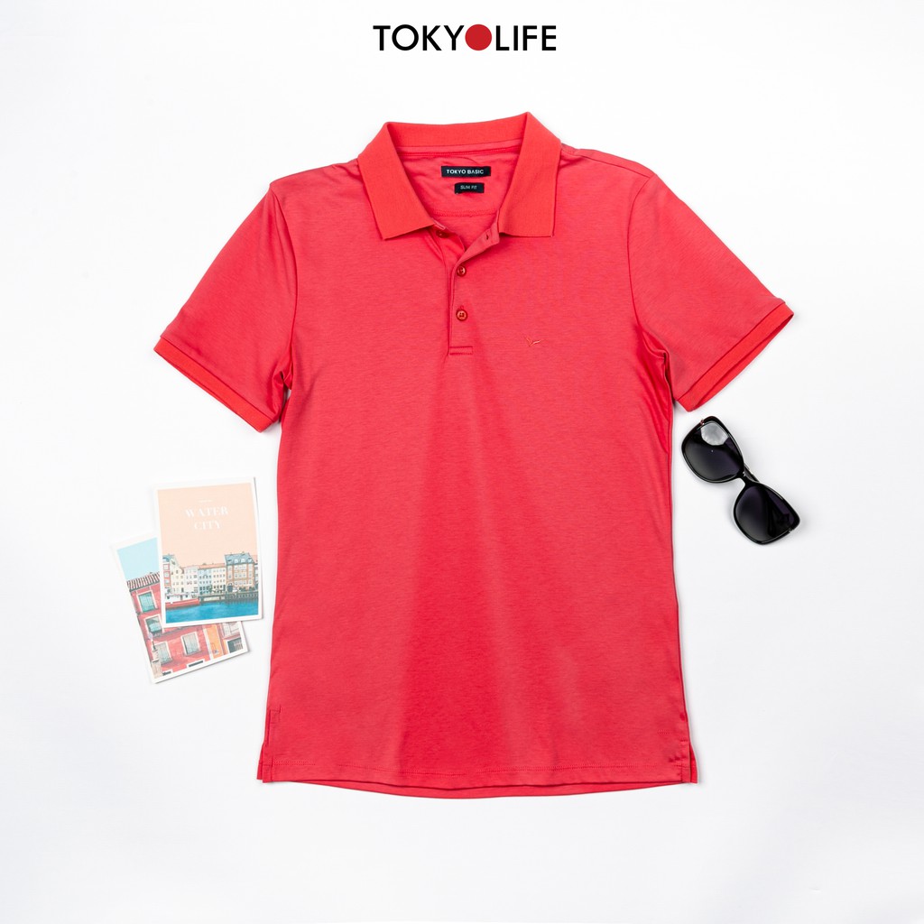 [Mã WABRTKL12 giảm 10% đơn 250K] Áo Polo Nam TOKYOLIFE cổ Đức dáng ôm I733-061E | BigBuy360 - bigbuy360.vn