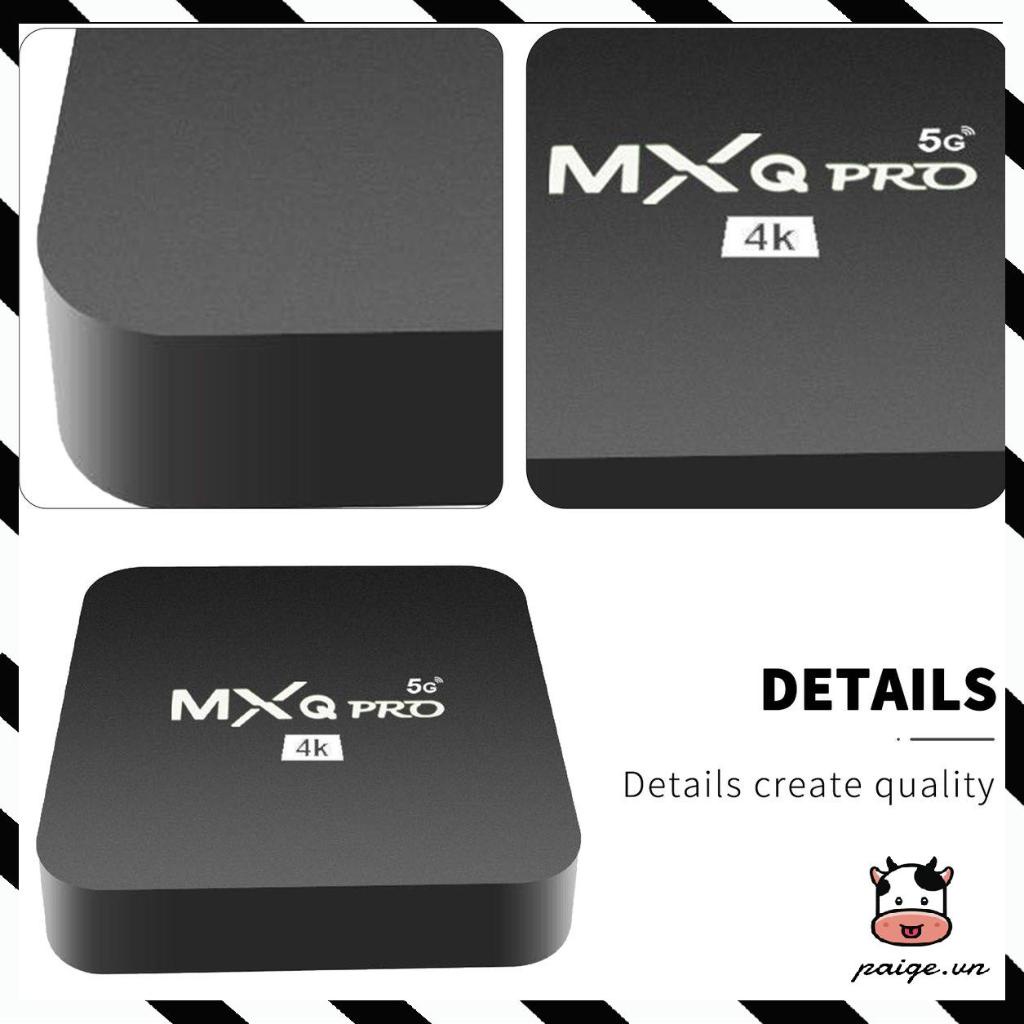 Bộ Đầu Mxqpro 4k Thông Minh Điều Khiển Từ Xa Cho Tv Box