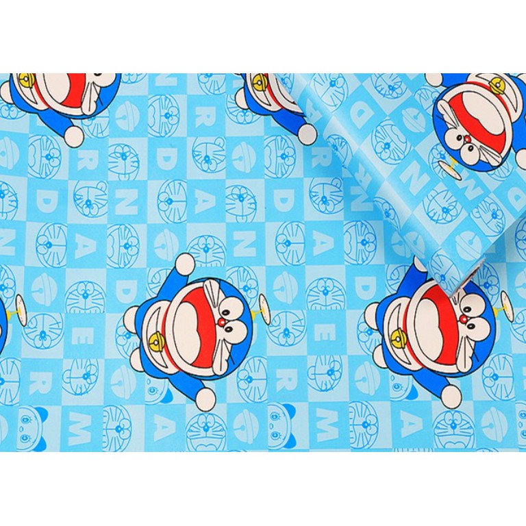BỘ SƯU TẬP doraemon nhiều mẫu dễ thương khổ 45cm có keo sẵn (GIÁ 1 MÉT)