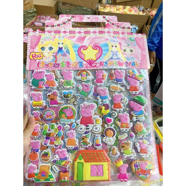 Sticker 3d cho bé SHOP MẸ BÚN