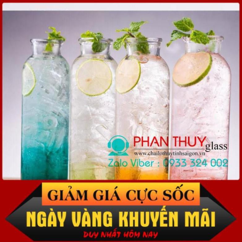 [CHẤT LƯỢNG UY TÍN] Chai Cao nút gỗ 500ml