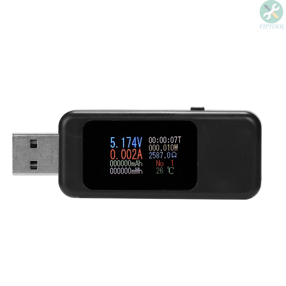 Thiết Bị Kiểm Tra Dòng Điện Kỹ Thuật Số Cổng Usb Màn Hình Lcd Tiện Dụng