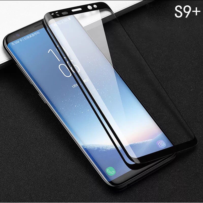 Miếng dán 5D Full màn cho Samsung Galaxy S9 - Đen