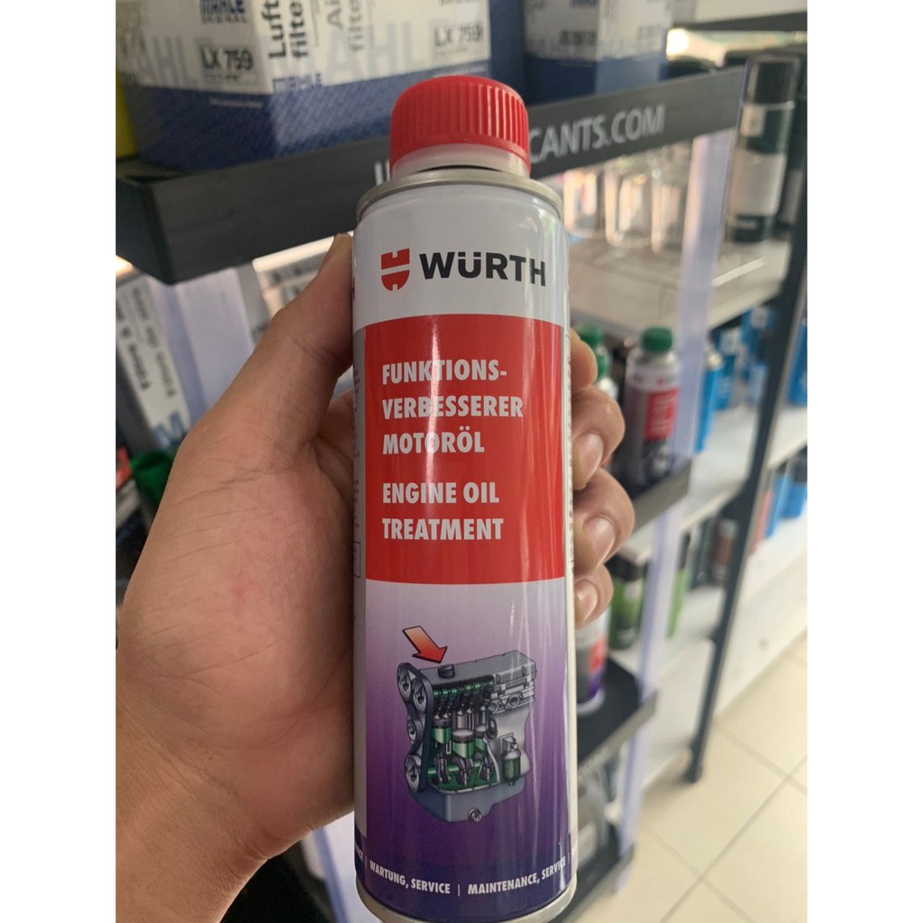 Phụ Gia Dầu Nhớt WURTH Engine Oil Treatment 300ml | Hàng Nhập Đức
