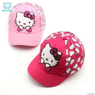 Mũ lưỡi trai hình mèo Hello Kitty cho bé
