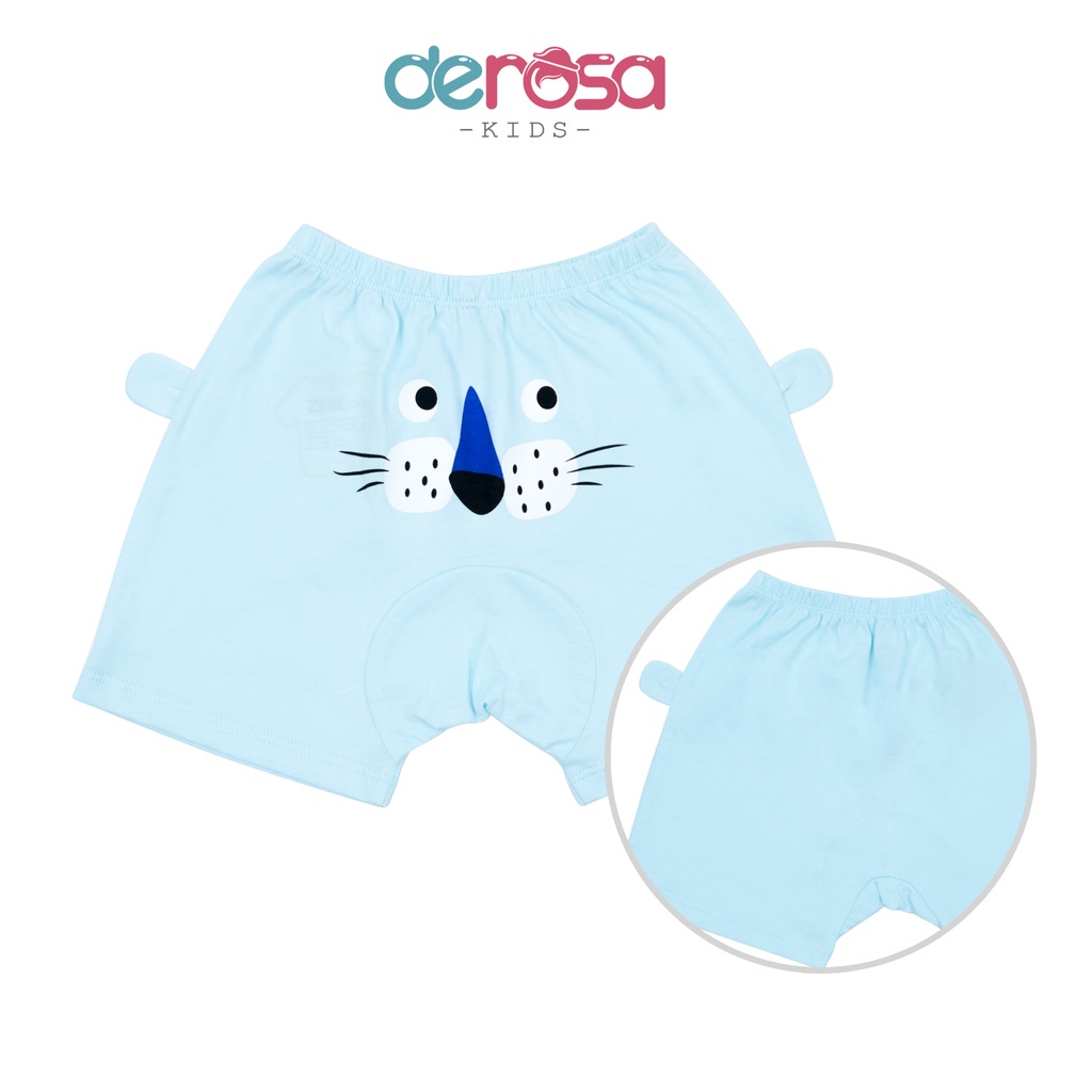 Quần short đùi cotton cho bé sơ sinh DEROSA KIDS | 3 - 24 tháng | B063-B065