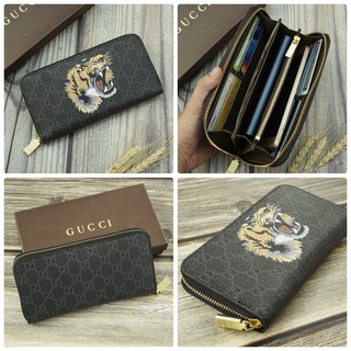 Ví cầm tay Nam Con Hổ hàng cao cấp, Clutch nam cầm tay thời trang