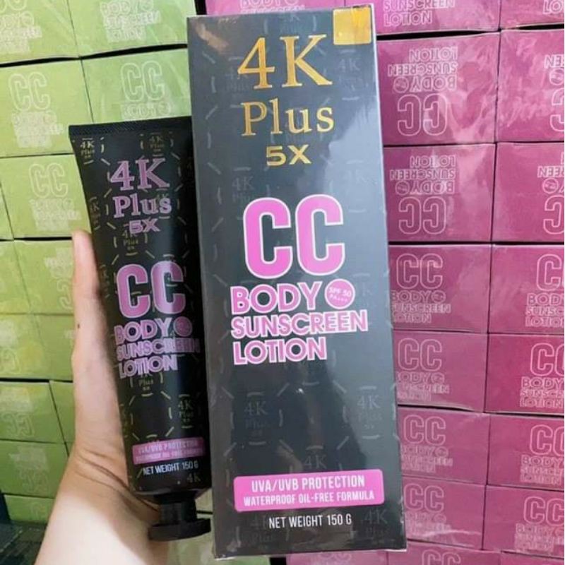 Kem Chống Nắng Body 4K Plus 5X Thái