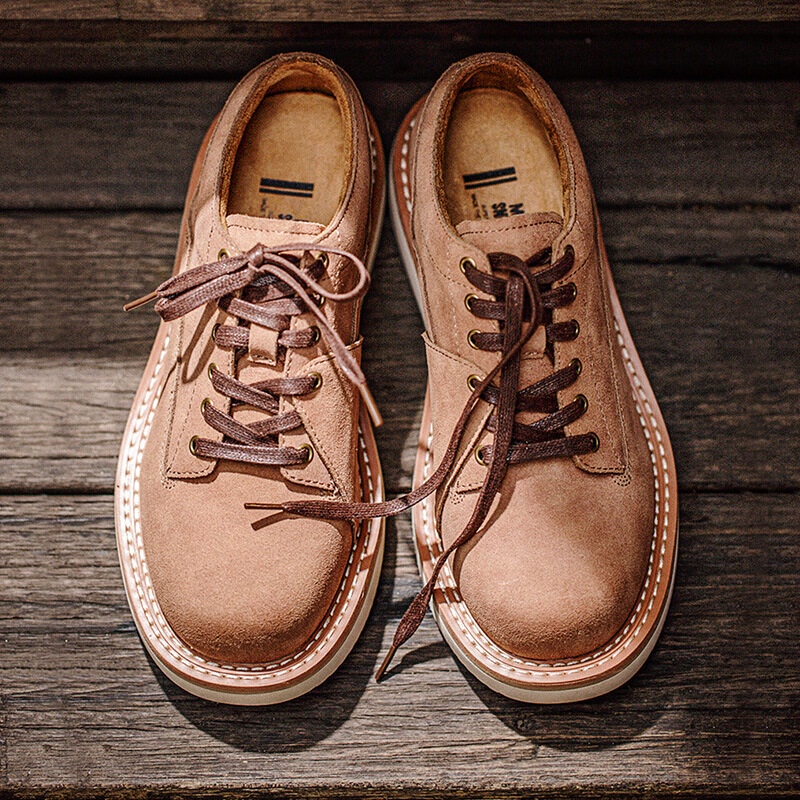 Giày boot Maden da lộn cổ thấp kiểu retro mùa xuân 2022 thanh lịch hợp thời trang