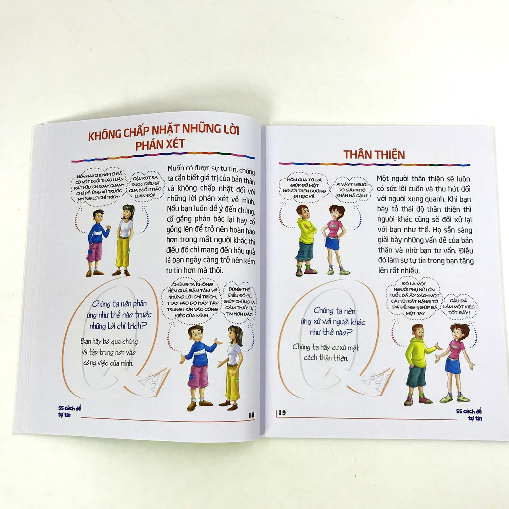 Sách - 55 Cách để tự tin | BigBuy360 - bigbuy360.vn