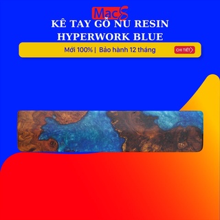 Kê tay gỗ Nu Resin HyperWork Blue