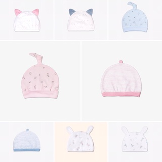 Mũ Sơ Sinh MIOMIO 1 Lớp, Dành Cho Bé Trai Bé Gái, Chất Liệu 100% Cotton, Hoạ Tiết Thỏ, Sọc, Mèo Mây, Mèo