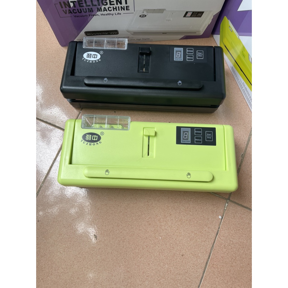(MỚI)-máy hút chân không mini gia đình, máy hút thực phẩm rau củ RD-300