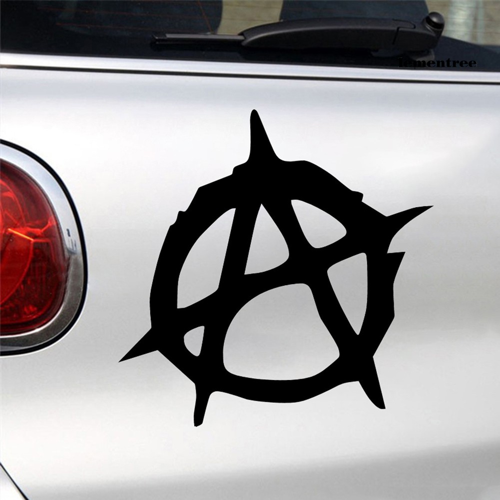 Sticker Phản Quang Dán Trang Trí Xe Hơi Phong Cách Anarchy