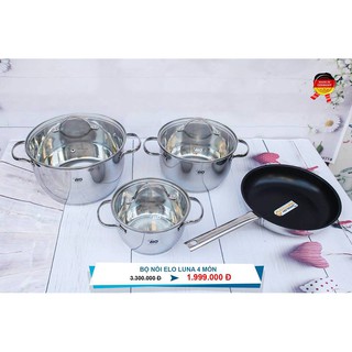 Bộ nồi bếp từ Elo Luna