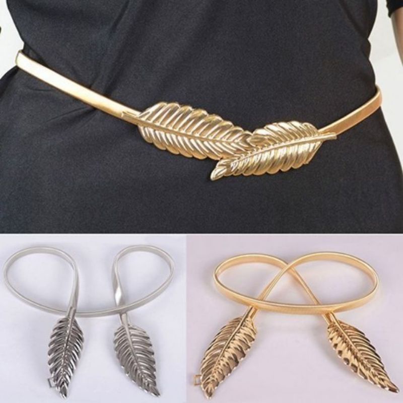 THẮT LƯNG NỮ HÌNH CHIẾC LÁ