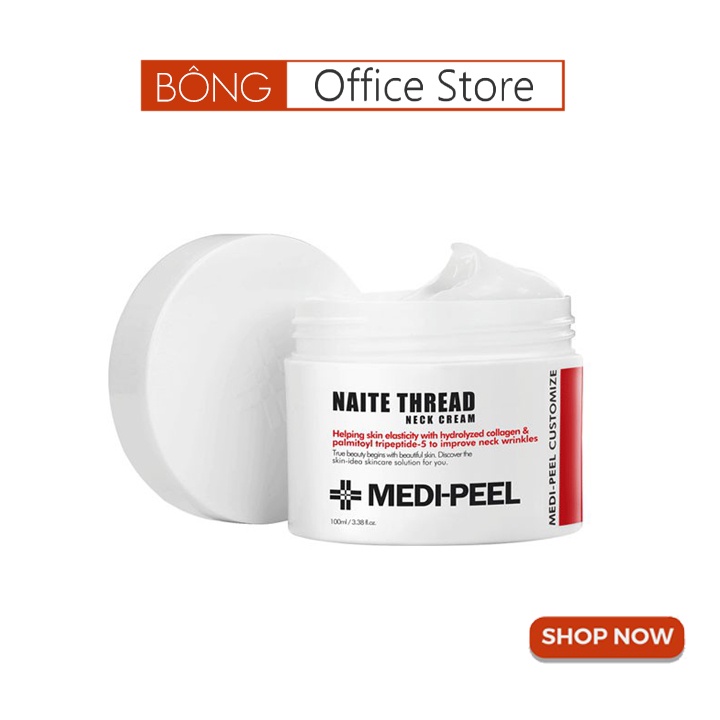 Kem Dưỡng Chống Lão Hóa Dành Cho Da Cổ Medi Peel Naite Thread Neck Cream 100ml - Hàn Quốc BONGSHOPAUTHENTIC