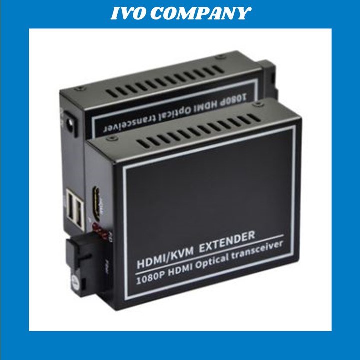 Cặp Converter Quang HDMI và USB 1080P