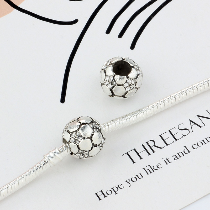 Hạt charm Bamoer AIC013 làm vòng tay thời trang