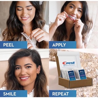 Miếng Dán Trắng Răng Crest 3D Whitestrips