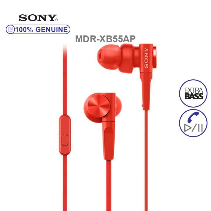 NEW Full box - Sony MDR-XB55AP Tai nghe Extra Bass có dây nhét tai