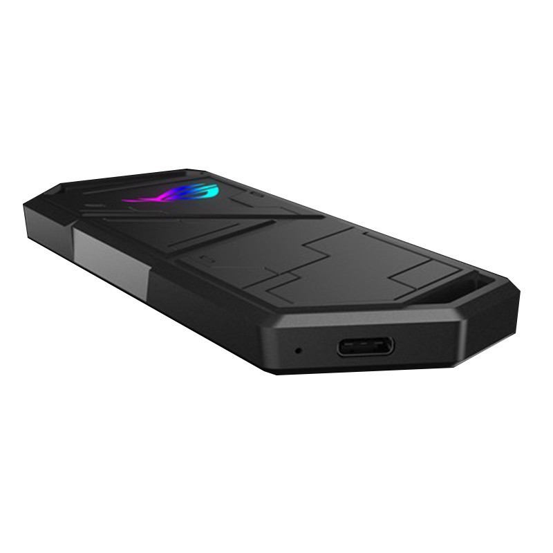 Hộp đựng ổ cứng SSD ASUS ROG STRIX ARION ESD-S1C có LED RGB đồng bộ Aura Sync - Chính Hãng BH 12 Tháng