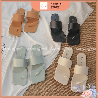 PAMELA - Dép Nữ Xỏ Ngón Lệch Quai Giá Rẻ Siêu Xinh 2022 - D04