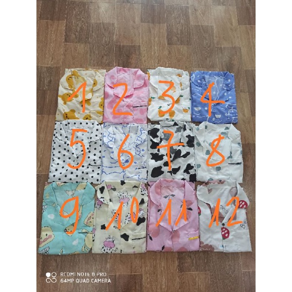 Bộ Pijama Cộc Tay Nhiều Hình Cute | BigBuy360 - bigbuy360.vn