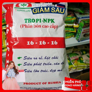 Phân Bón Cao Cấp NPK 16-16-16 CHLB Nga ( Hàng Loại 1 )