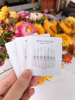 Combo 30 gói Tinh chất dưỡng ẩm Ohui Miracle Moisture Ampoule 777
