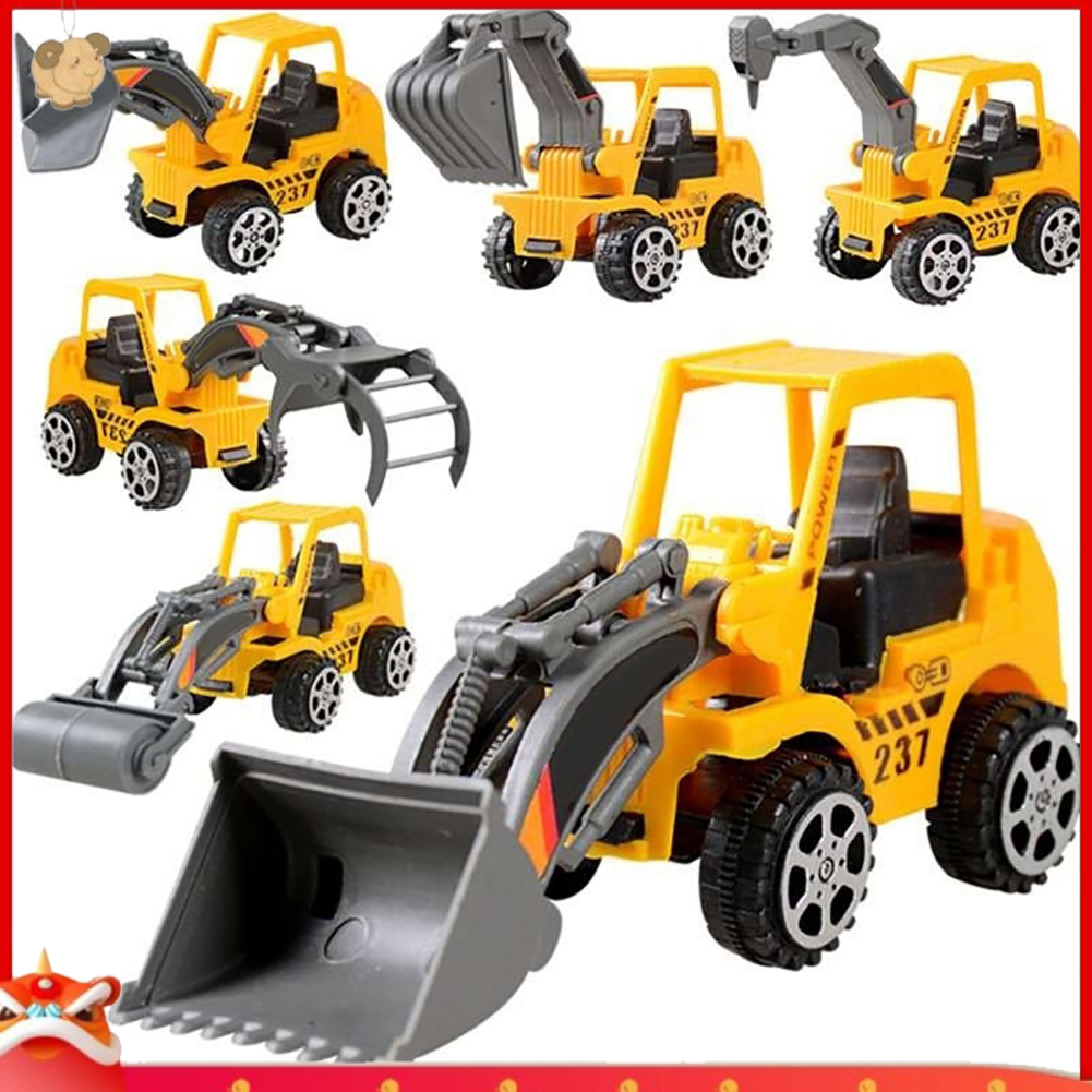 Mô Hình Xe Công Trường Nhỏ Cho Bé