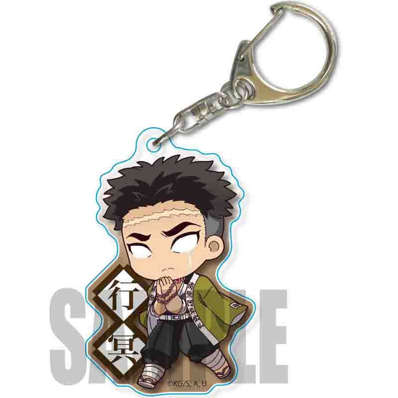 Móc khóa acrylic hình nhân vật hoạt hình Demon Killer dễ thương