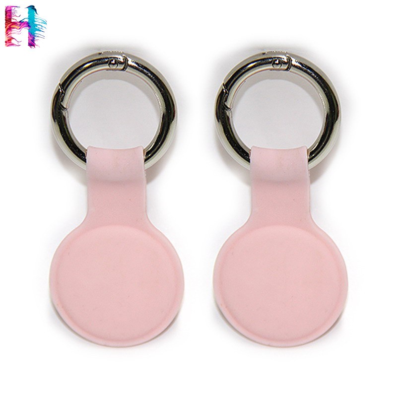 Ốp Silicone Bảo Vệ Chìa Khóa Xe Hơi Kèm Móc Khóa Cho Airtags Bluetooth