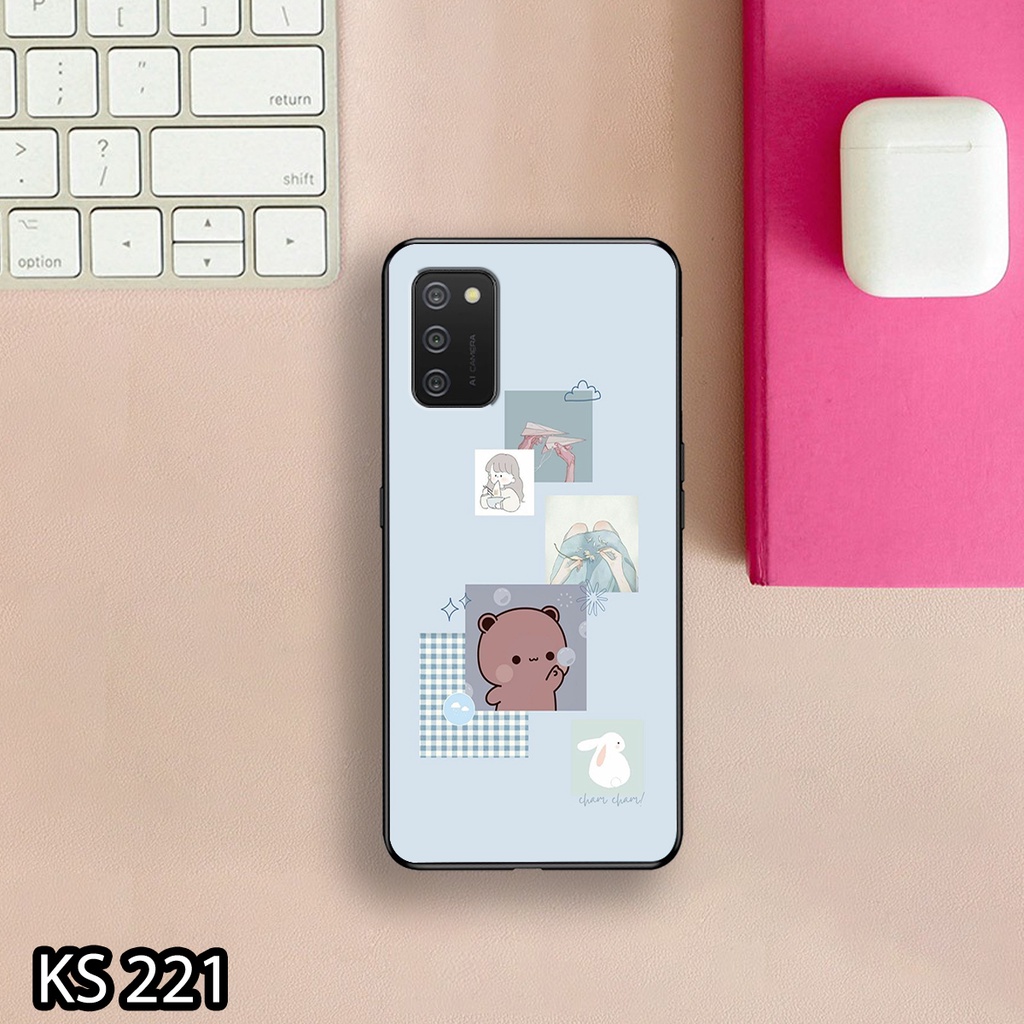 Ốp lưng Samsung  A01/A02/A02S/A03/A03S in hình thỏ con siêu đáng yêu_KINGSTORE.HN_Ốp SS