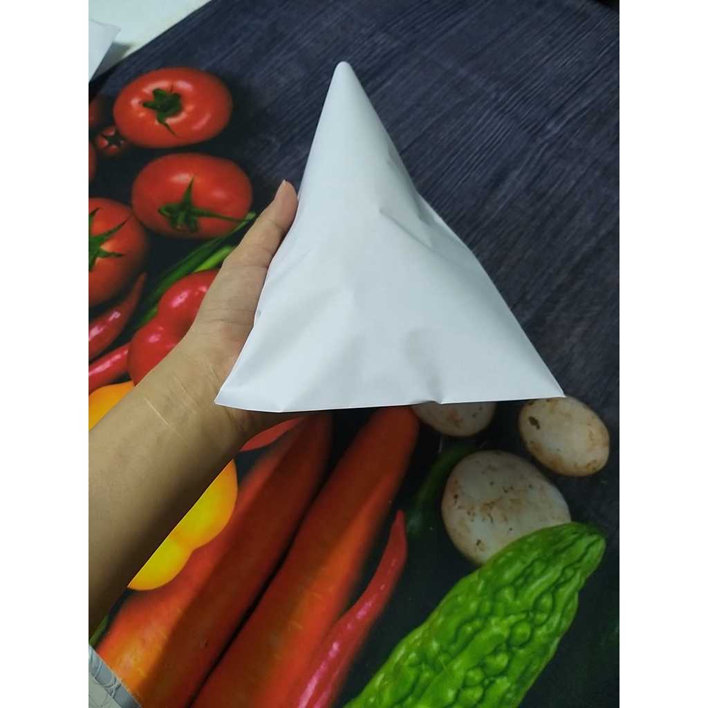 300 túi giấy đựng bánh mì màu trắng