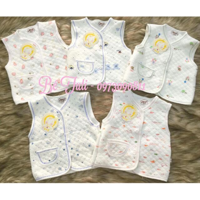 Gile trần bông cho bé trai/gái nhiều hoạ tiết Betuti