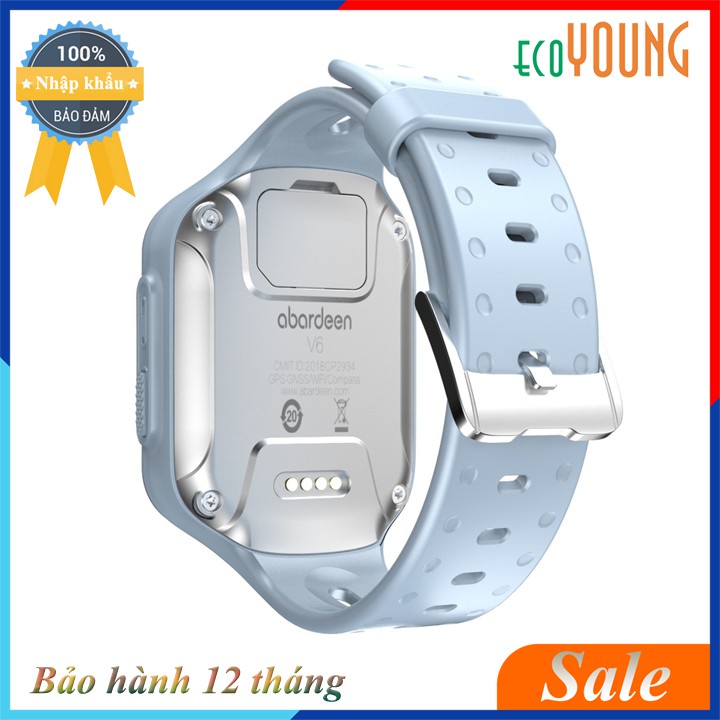 [Siêu sale] Đồng hồ định vị cao cấp abardeen V7 4G - Video Call - Chống nước IPX7 - Xanh ICE