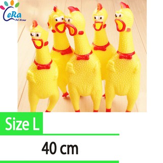 Gà Gặm Phát Âm Thanh - Đồ Chơi Cho Chó Mèo