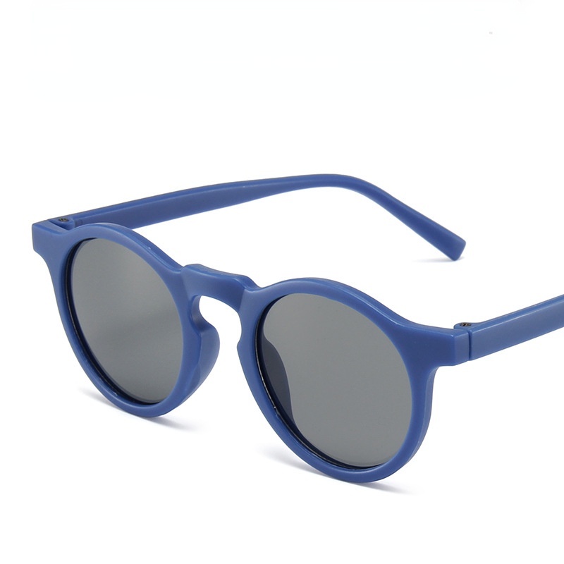 Kính Mát Tròn Chống Tia UV400 Chống Tia Cực Tím Thiết Kế Mới Cho Bé