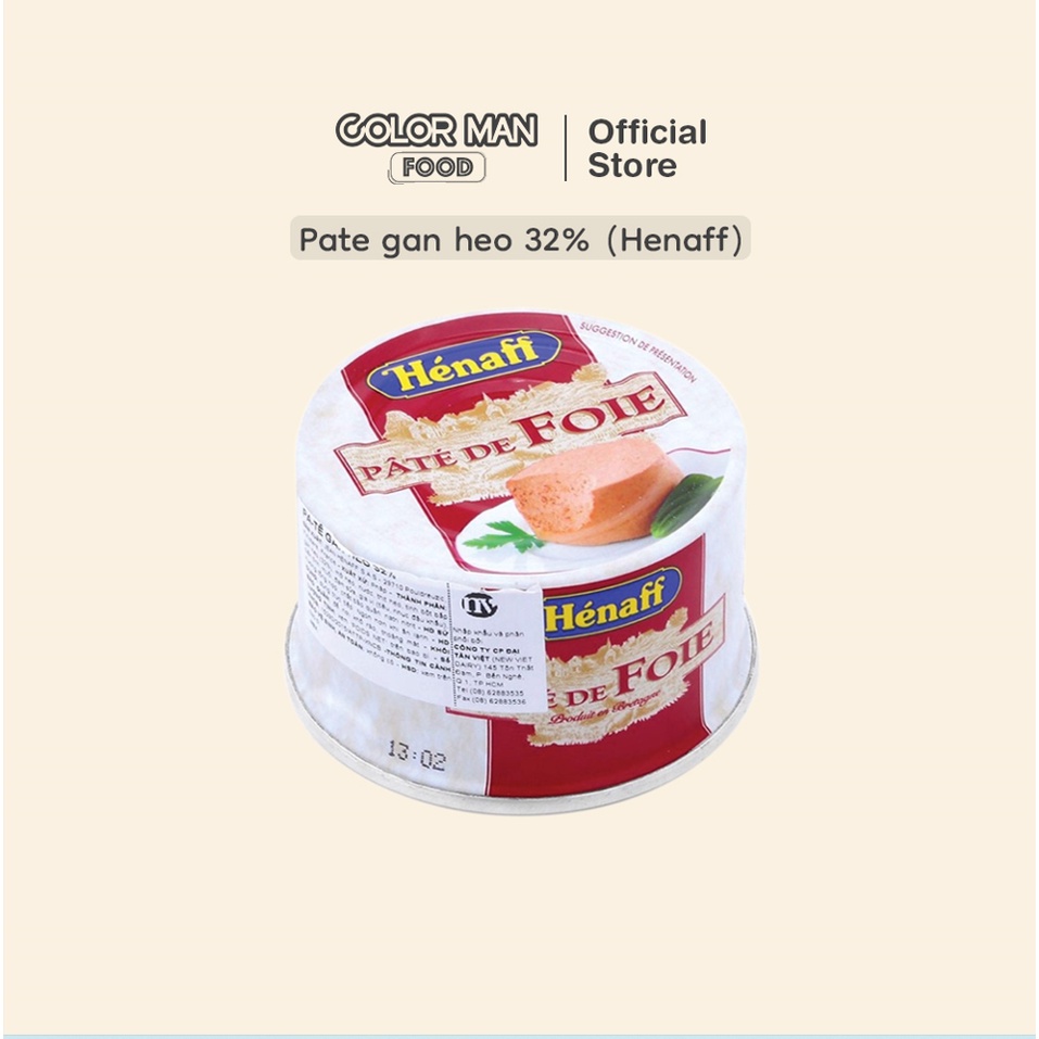 Pate gan heo 32% 130g (Henaff)
