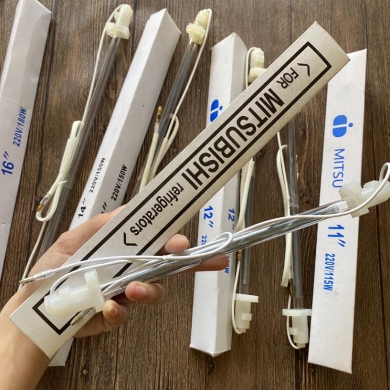 Thanh sấy nhiệt Tủ Lạnh 10-12-14 - 16 inch 220V , Điện trở phá băng, bóng sấy xả đá