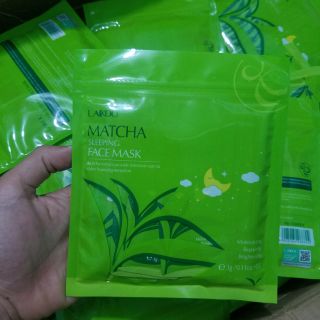 3 TÚI MẶT NẠ NGỦ TRÀ XANH MAT CHA