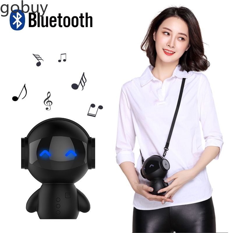 Loa Bluetooth không dây hình robot thông minh