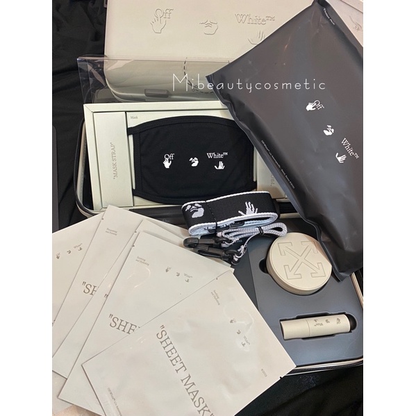 Set Off-White x Amore Pacific Protection box - Bộ trang điểm và dưỡng da