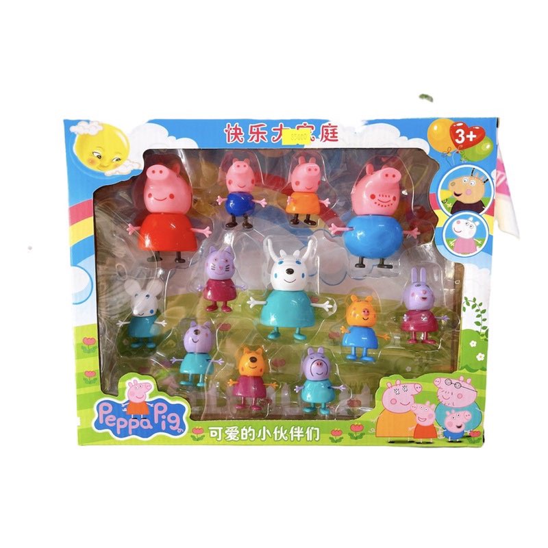 Đồ Chơi Heo Peppa Heo Peppa Pig Bộ Đồ Chơi Nhà Của Heo Peppa Và Các Phụ Kiện Đi Kèm WinRio.Store