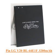 [Mã ELFLASH3 hoàn 10K xu đơn 20K] PIN LG V20/ F800 (BL-44E1F) 3200MAH CHÍNH HÃNG