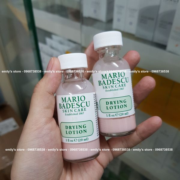 Chấm mụn Mario Badescu Drying Lotion hỗ trợ đẩy mụn, gom cồi, giảm sưng đỏ do mụn cho mọi loại da