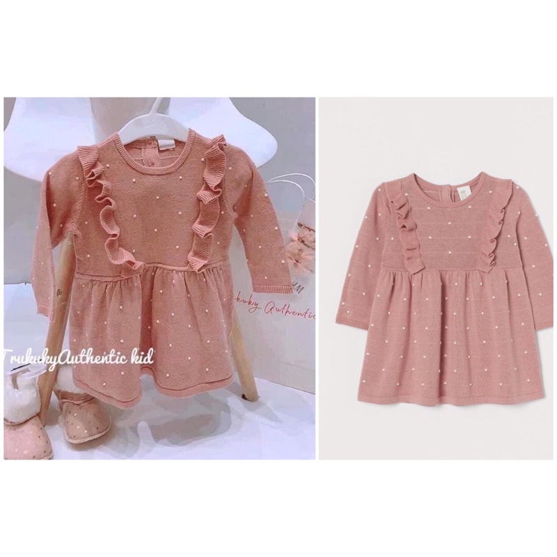 Váy len bé gái hàng vợt sale