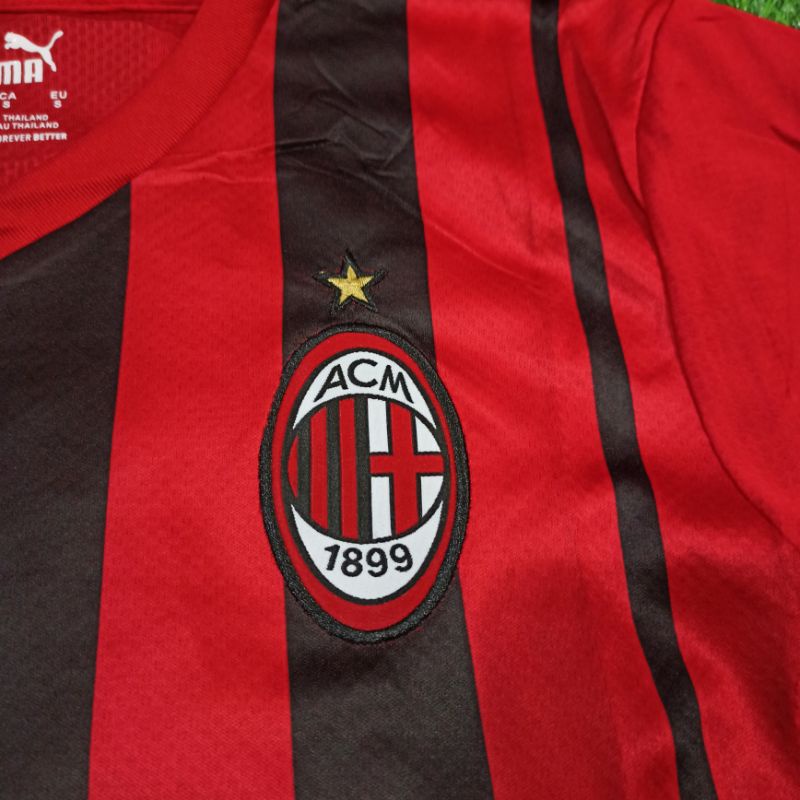 Áo thun bóng đá AC M I L A N 2021 2022 | Jersey MILAN 2021 2022