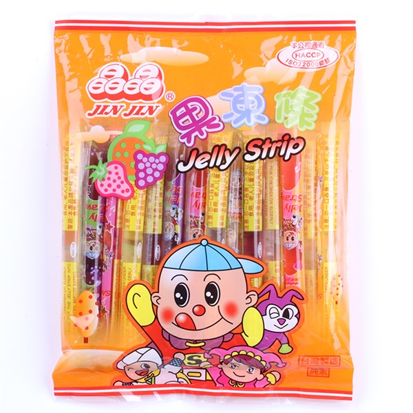 Thạch rau câu vị trái cây Jin Jin Đài Loan 470g